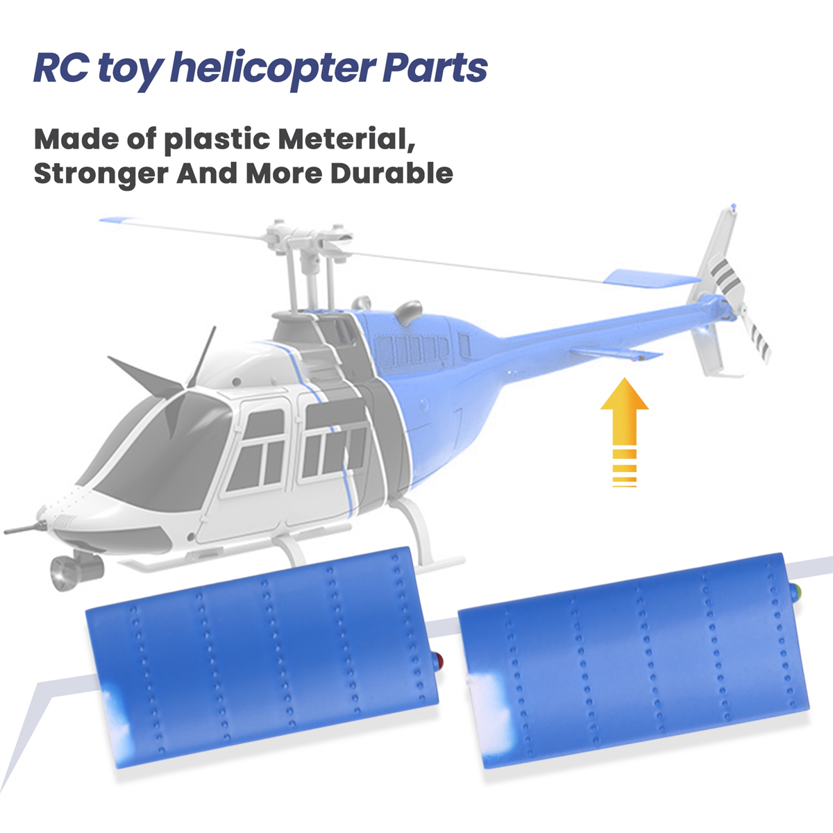 RIRI 1Pair RC Toy Helicopter U - огляд і ціна Rc Helicopter Parts