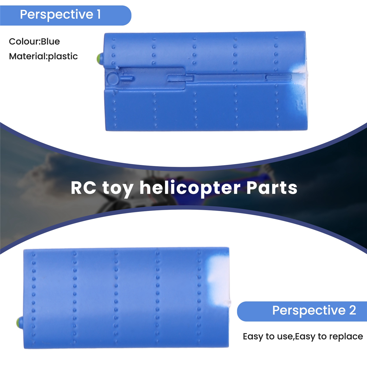 RIRI 1Pair RC Toy Helicopter U - огляд і ціна Rc Helicopter Parts