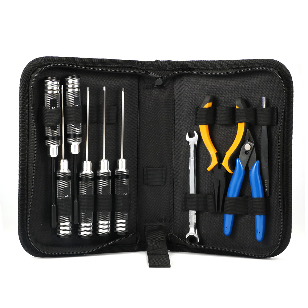 10PCS 10in1 FPV Drone RC Tool  - огляд і ціна Rc Helicopter Tool Kit