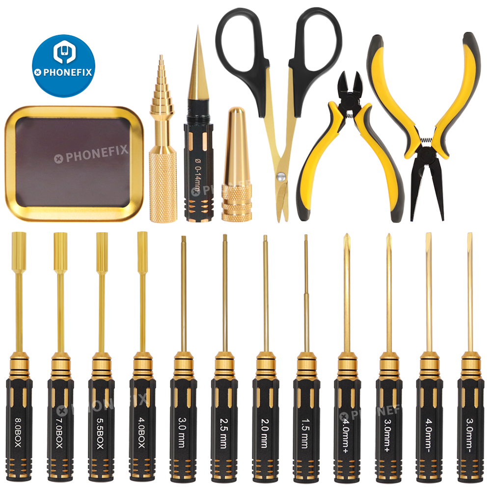 19 in 1 Professional RC Tools  - огляд і ціна Rc Helicopter Tool Kit