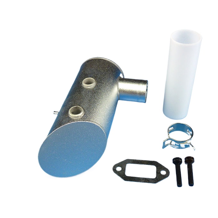 Original DLE61 Exhaust Muffler - огляд і ціна Rc Helicopter Gas
